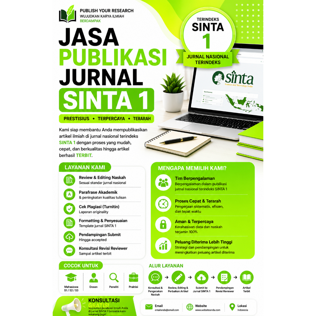 Jasa Publikasi Jurnal Sinta 1