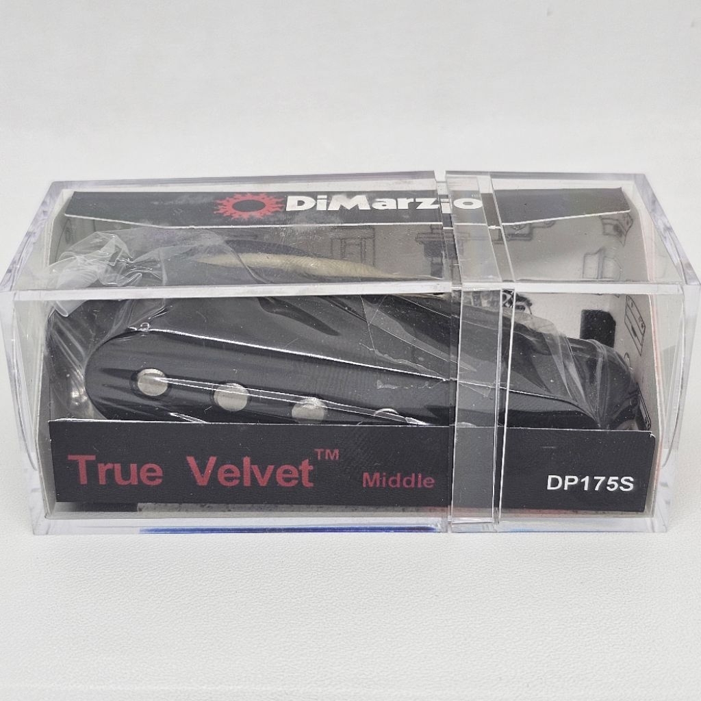 DiMarzio DP175S True Velvet Middle Single-coil Pickup, Black