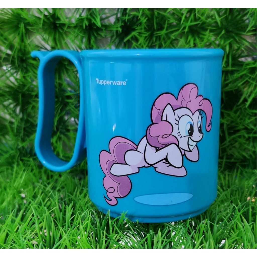 TUPPERWARE my little pony mug (tw151b) ex Display, warna berubah, harga nego