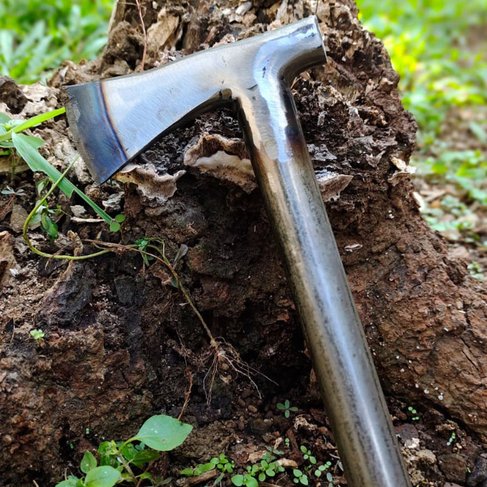 Kapak Palu 2 in 1 Anti Copot - Baja Karbon Super Kuat Gagang Pipa Las