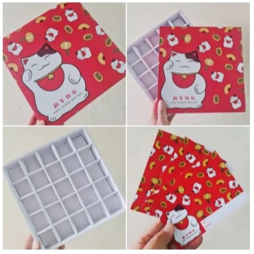 Box Cookies Kotak Packaging Hampers