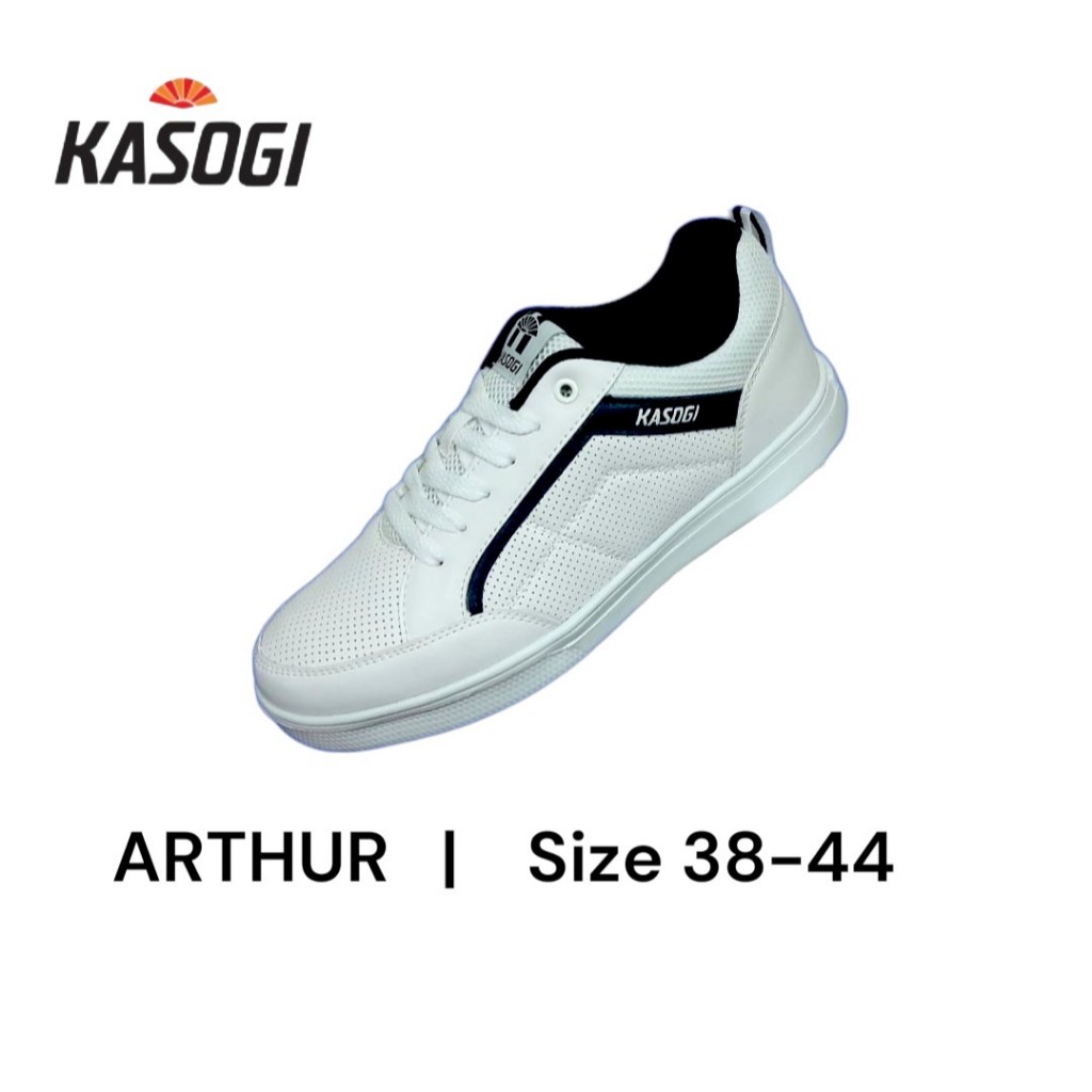 Sepatu Pria Kasogi Dewasa Casual Sneakers Seri Arthur