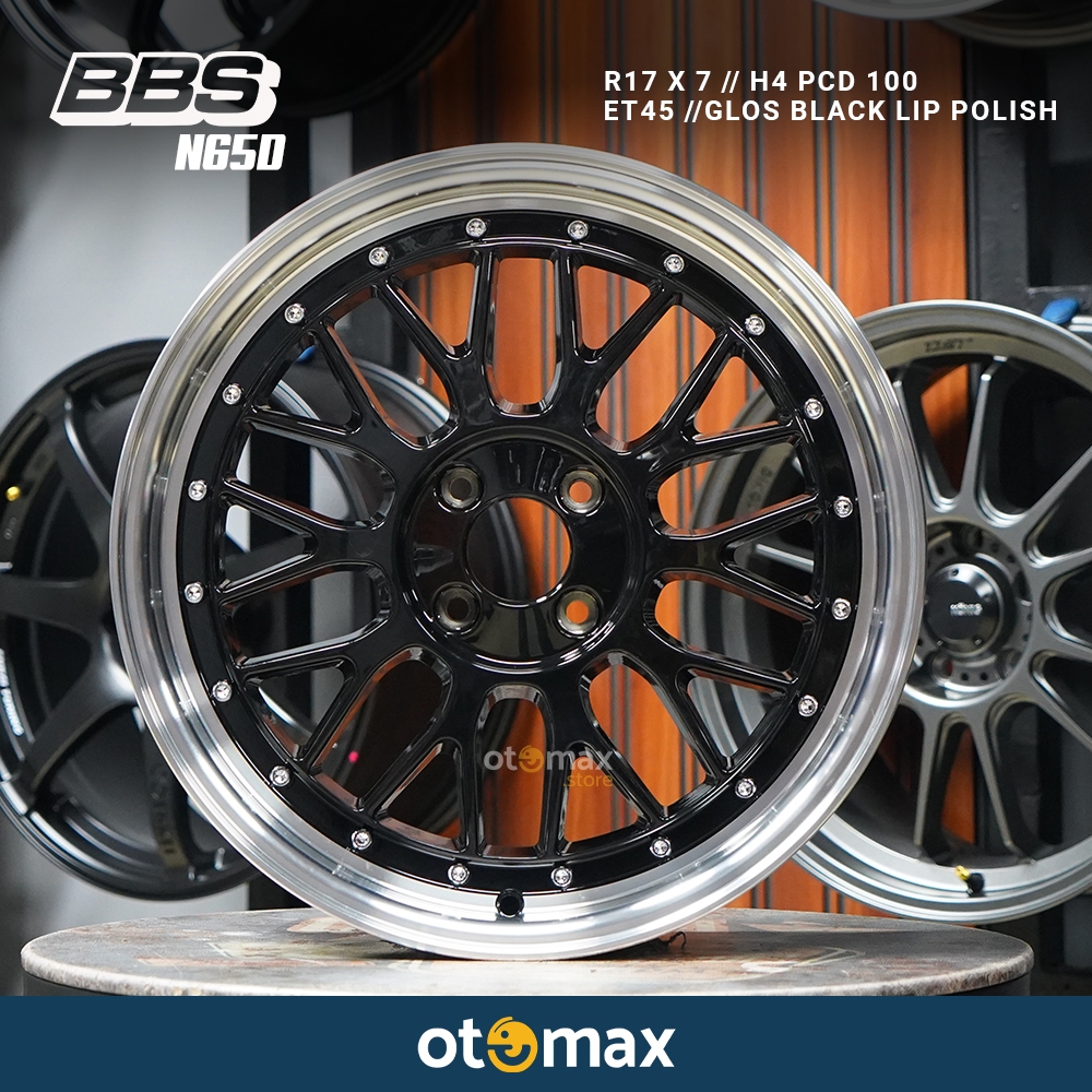 Velg Mobil BBS N650D Ring 17 Black