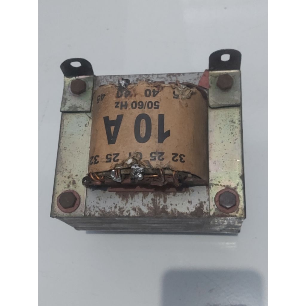 trafo asli belt 10A besar ct 45 masih normal