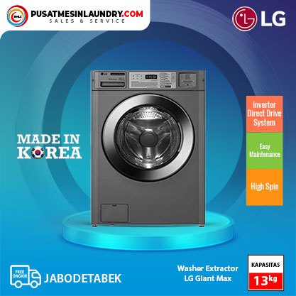 Washer LG Giant Max / Mesin Cuci LG Giant Max Kapasitas 13 Kg / Mesin Cuci Laundry LG GIant Max