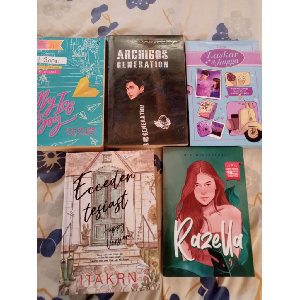 PRELOVED NOVEL WATTPAD ORIGINAL 100%