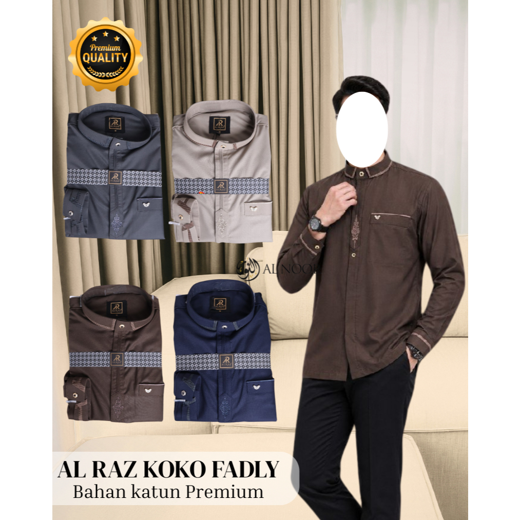 Jubah Saudi | Gamis Pria | Al Raz Koko Fadly - Pusat Grosir Al Noor