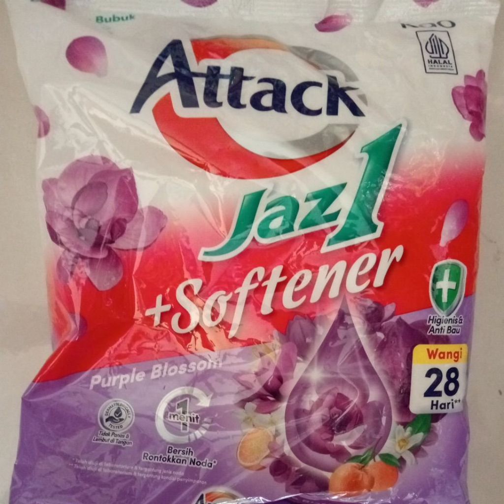 SABUN CUCI BAJU ATTACK JAZZ1 750gr