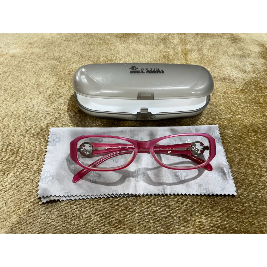 Preloved frame kacamata sisley optik melawai