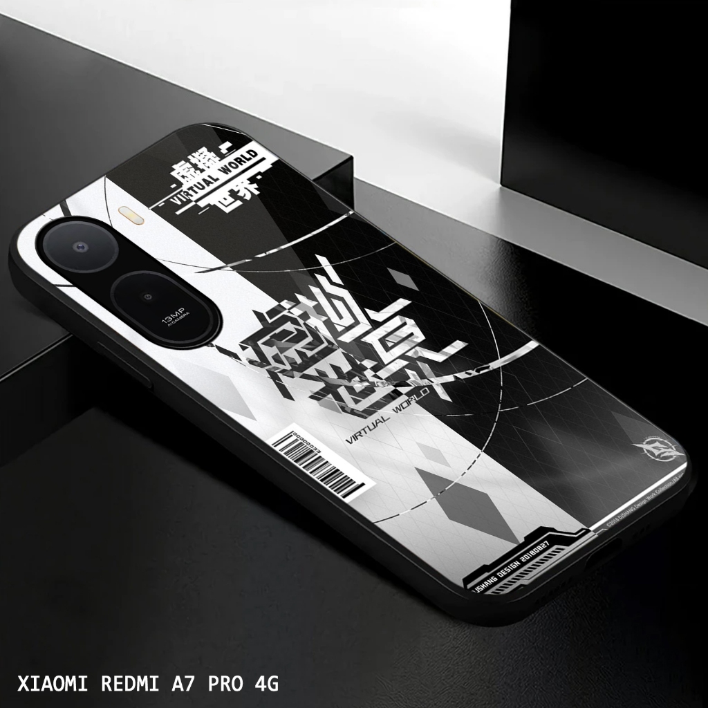 SC16 Case Untuk XIAOMI REDMI A7 PRO 4G Terbaru - Seacase - Softcase Glass Kaca -  Hardcase 2D Glossy