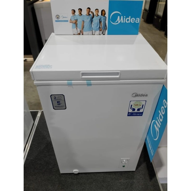 BOX FREEZER MIDEA 100LITER HS-129 CHEST FREEZER MIDEA 100 LITER HS129CNK BOX FREEZER MIDEA 100 LITER