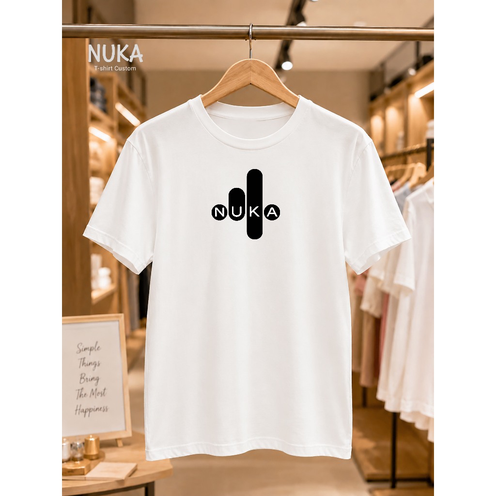 Nuka Custom - Kaos Unisex Nuka Motif Nuka