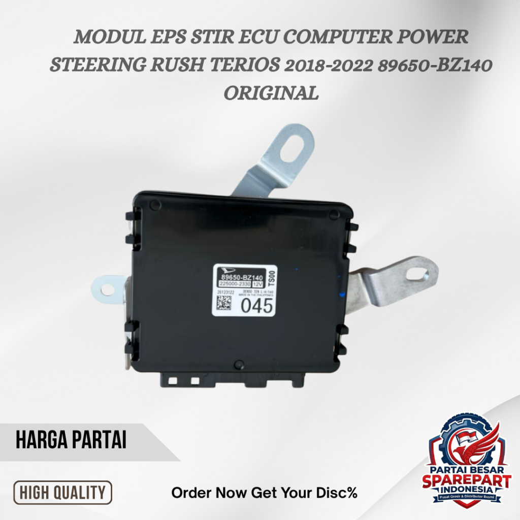 Modul Eps Stir Ecu Computer Power Steering Rush Terios 2018-2022 89650-BZ140 Original