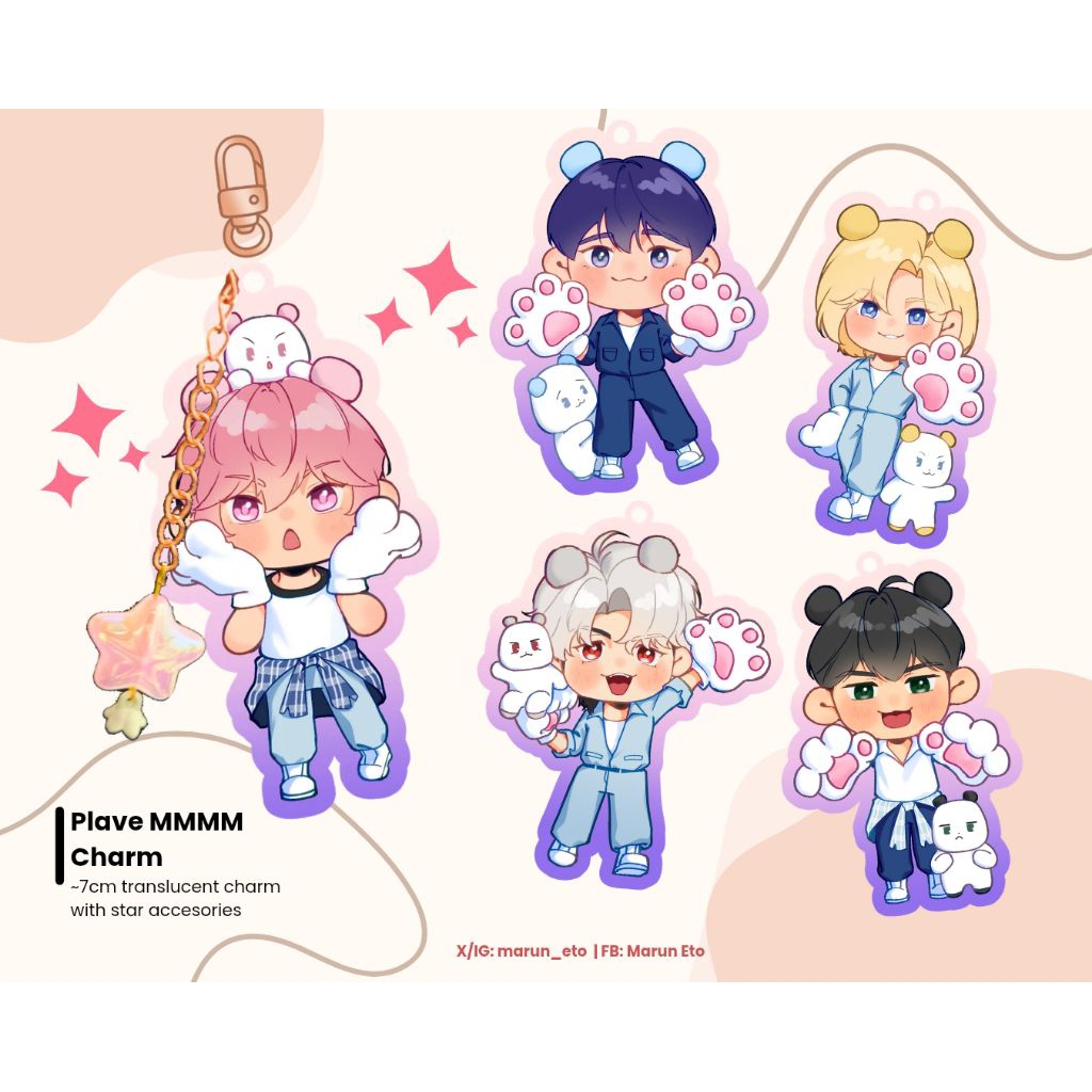 PLAVE with MMMM Charm [Fanmerch]