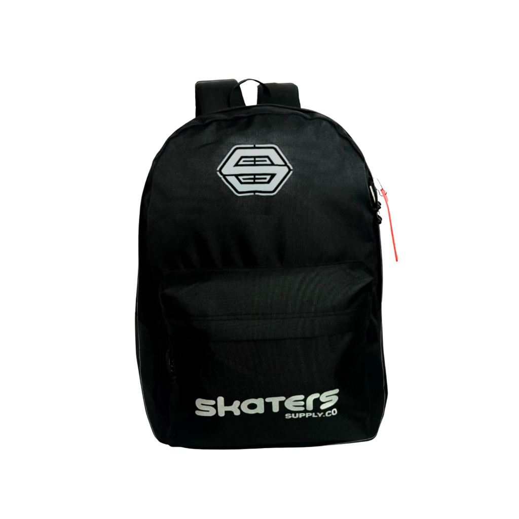 BACKPACK SKATERS ZD010 BLACK-GREY | TAS RANSEL SKATERS ZD010 HITAM-ABU