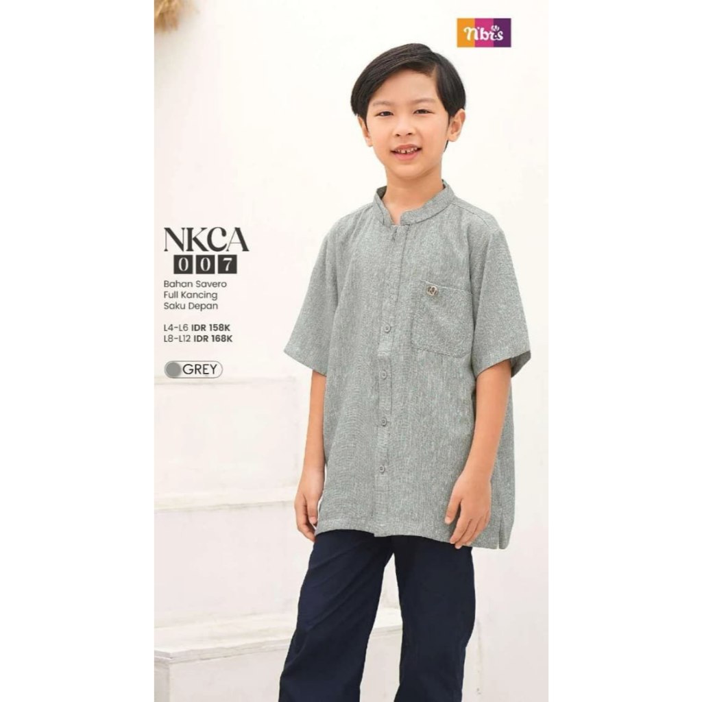 KOKO ANAK MODEL LENGAN PENDEK NKCA 007