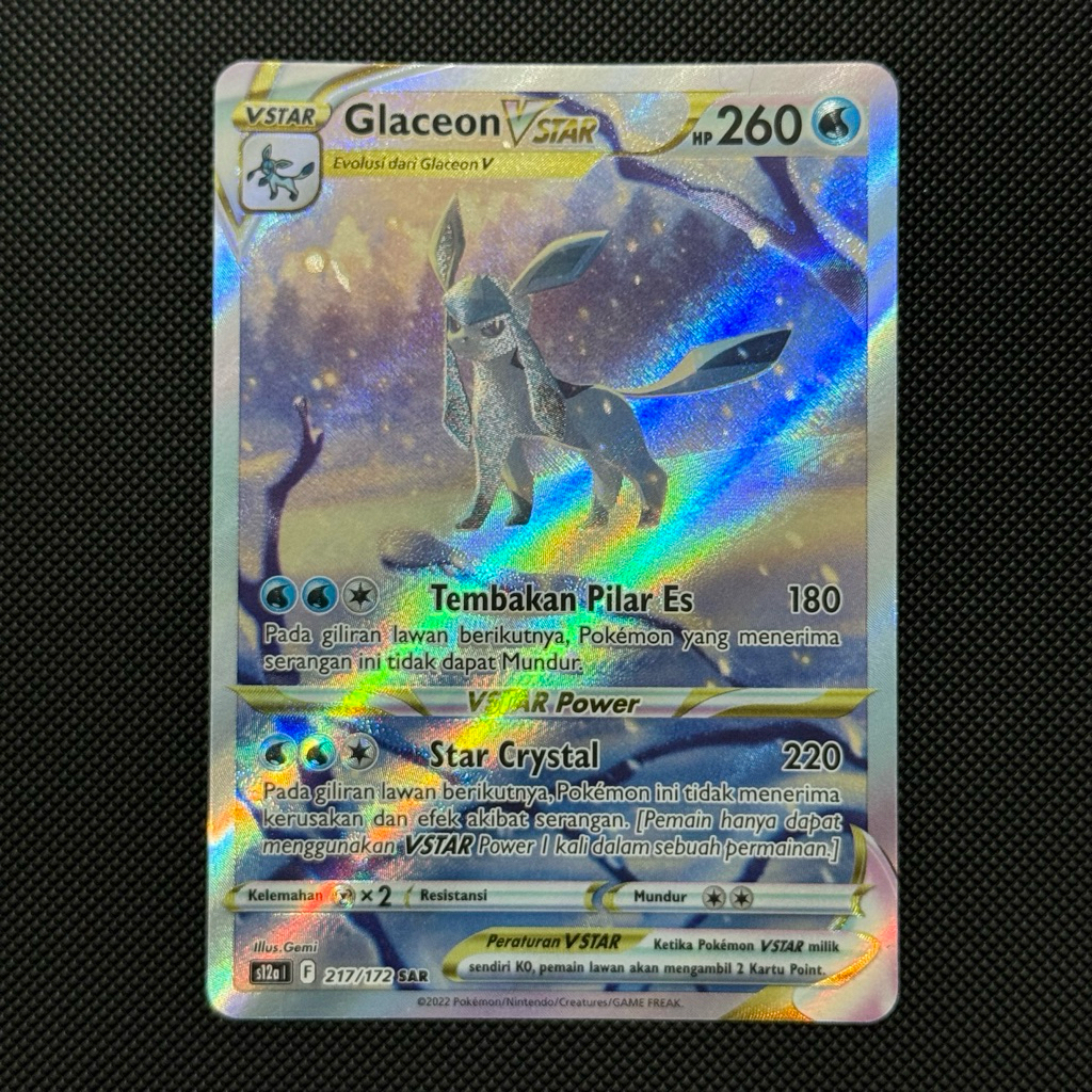 Glaceon VSTAR SAR Indonesia