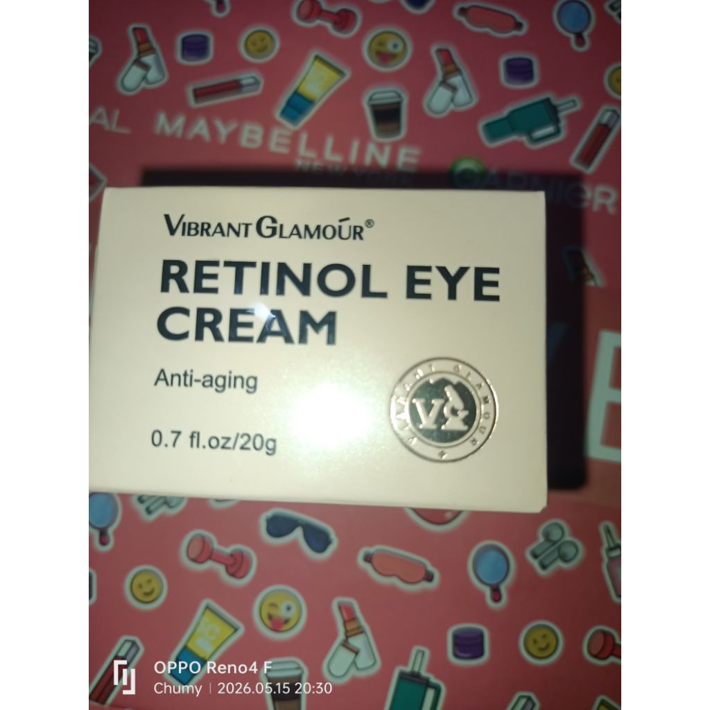 New Vibrant Glamour Retinol Eye Cream 20g