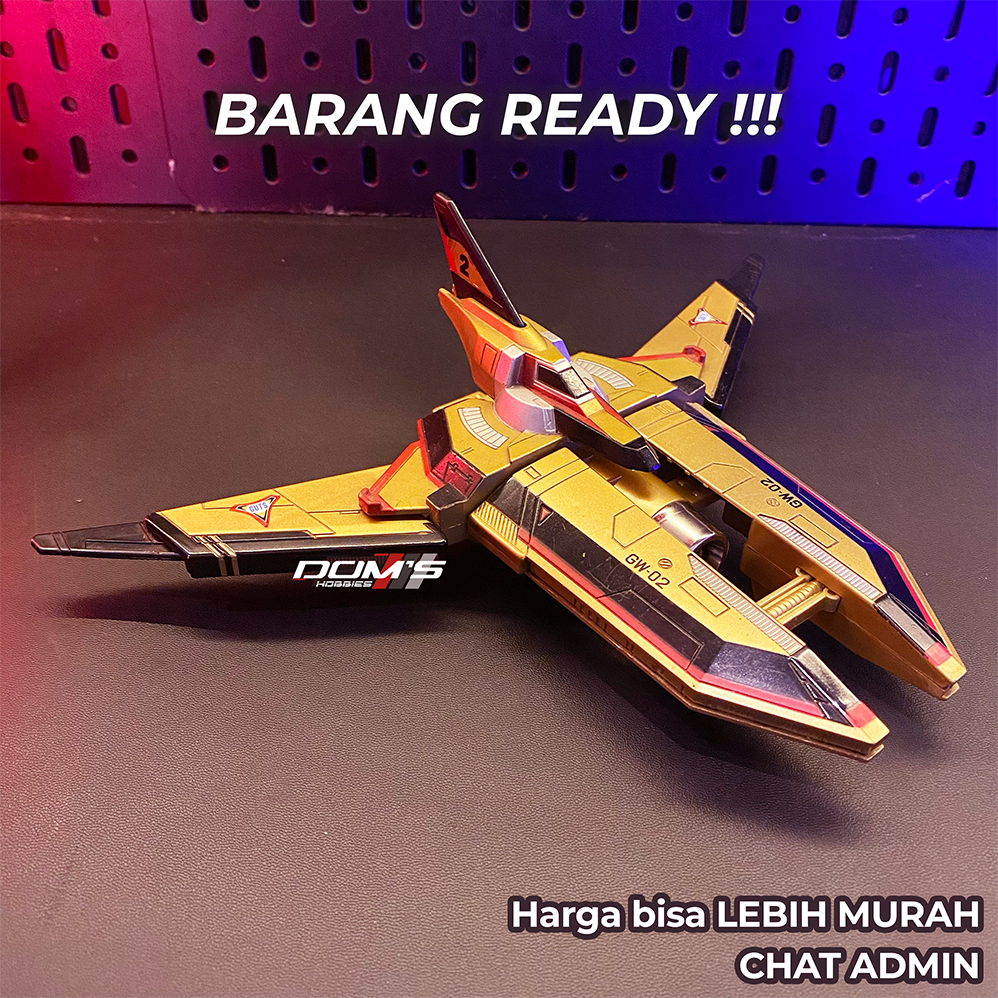 PESAWAT ULTRAMAN DX GUTS WING 2 GOLD VERSION - BANDAI - ULTRAMAN TIGA