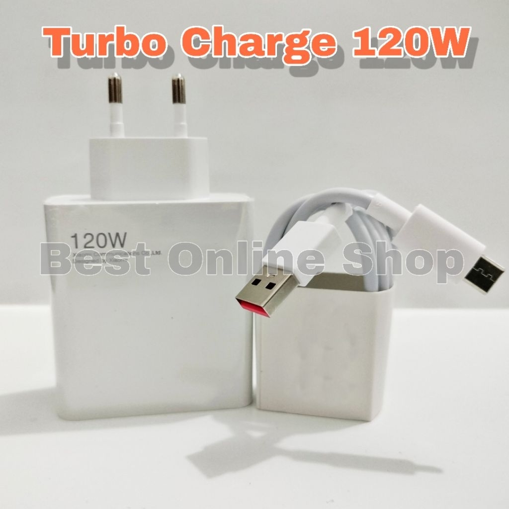 Charger Xiaomi Turbo 120W Kabel Data USB Type C 6A Ori100