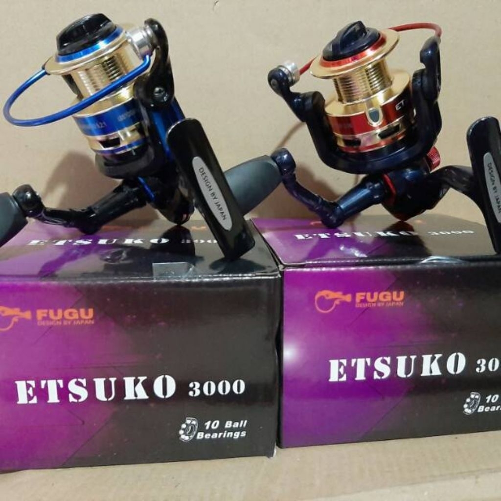 REEL - FUGU ETSUKO 3000 SPOOL ALUMUNIUM SMOOTH