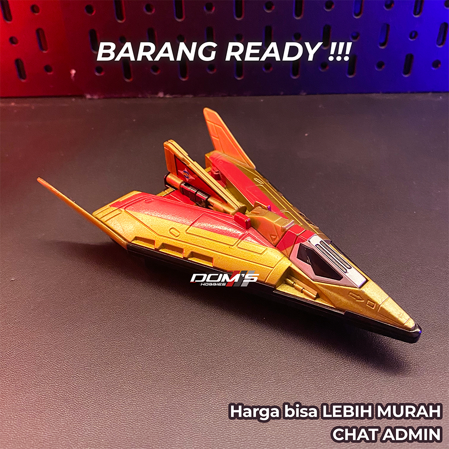 PESAWAT ULTRAMAN DX GUTS EAGLE ALPHA GOLD VERSION MINUS - BANDAI - ULTRAMAN DYNA