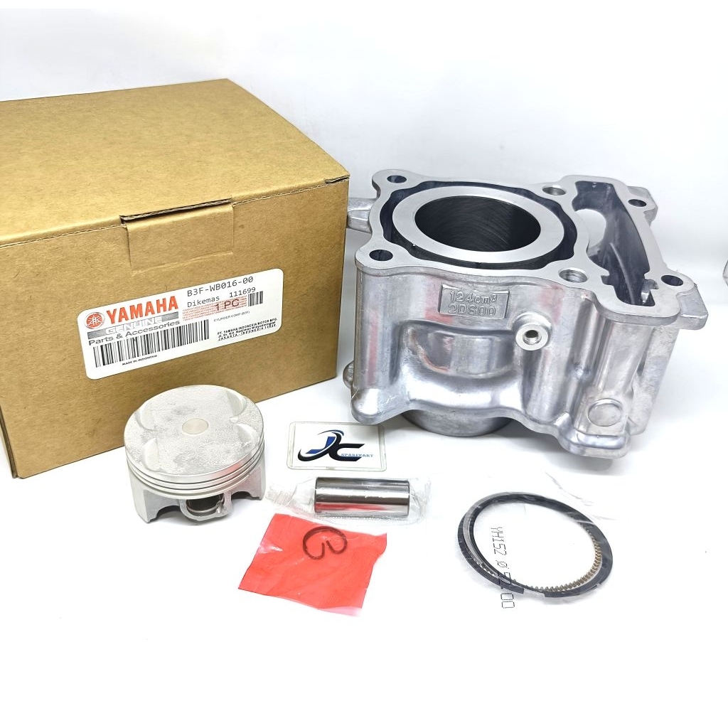BLOK SEHER 2DS/B3F SET KOMPLIT UNTUK MOTOR YAMAHA LEXI 125