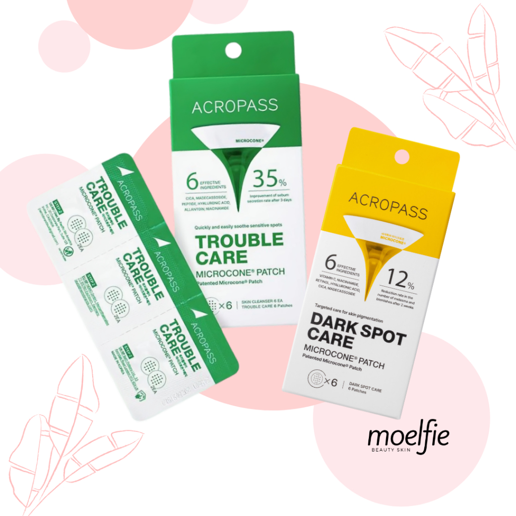 [READY STOCK - NEW PACKAGE] ACROPASS TROUBLE CURE MICROCONE PATCH ACNE PIMPLE / DARK SPOT CARE / ACN