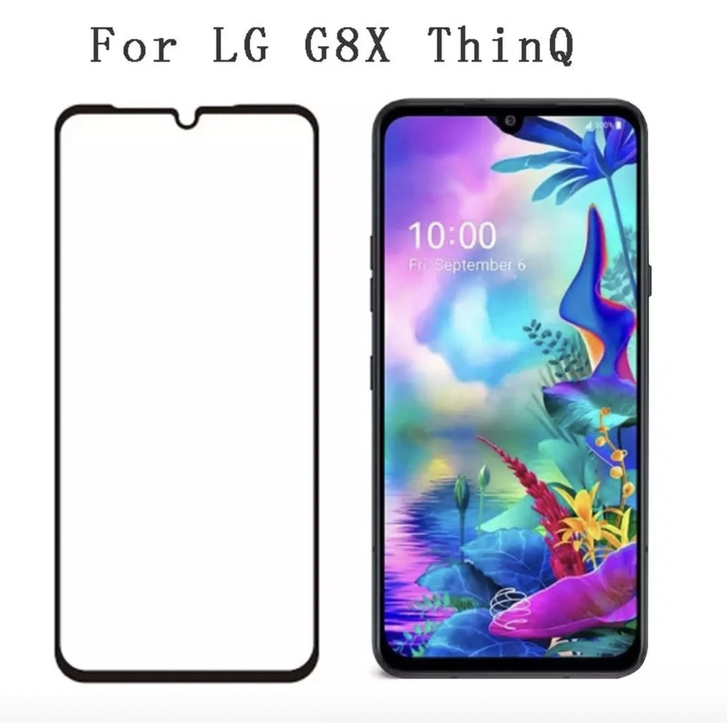 Tempered Glass For LG G8X/V40/V50/V50S ThinQ” Full Cover Screen Protector