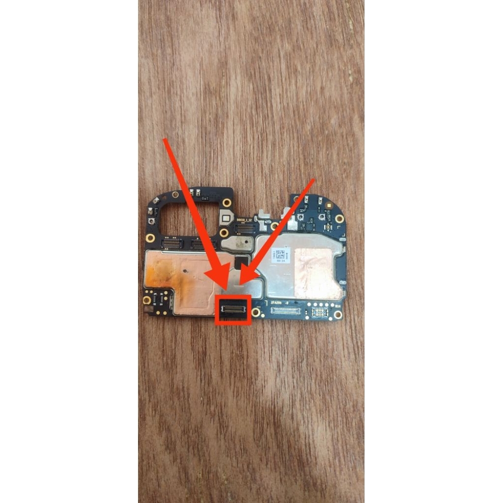 soket flexible cas Oppo a5s / konektor flexible main Oppo a12