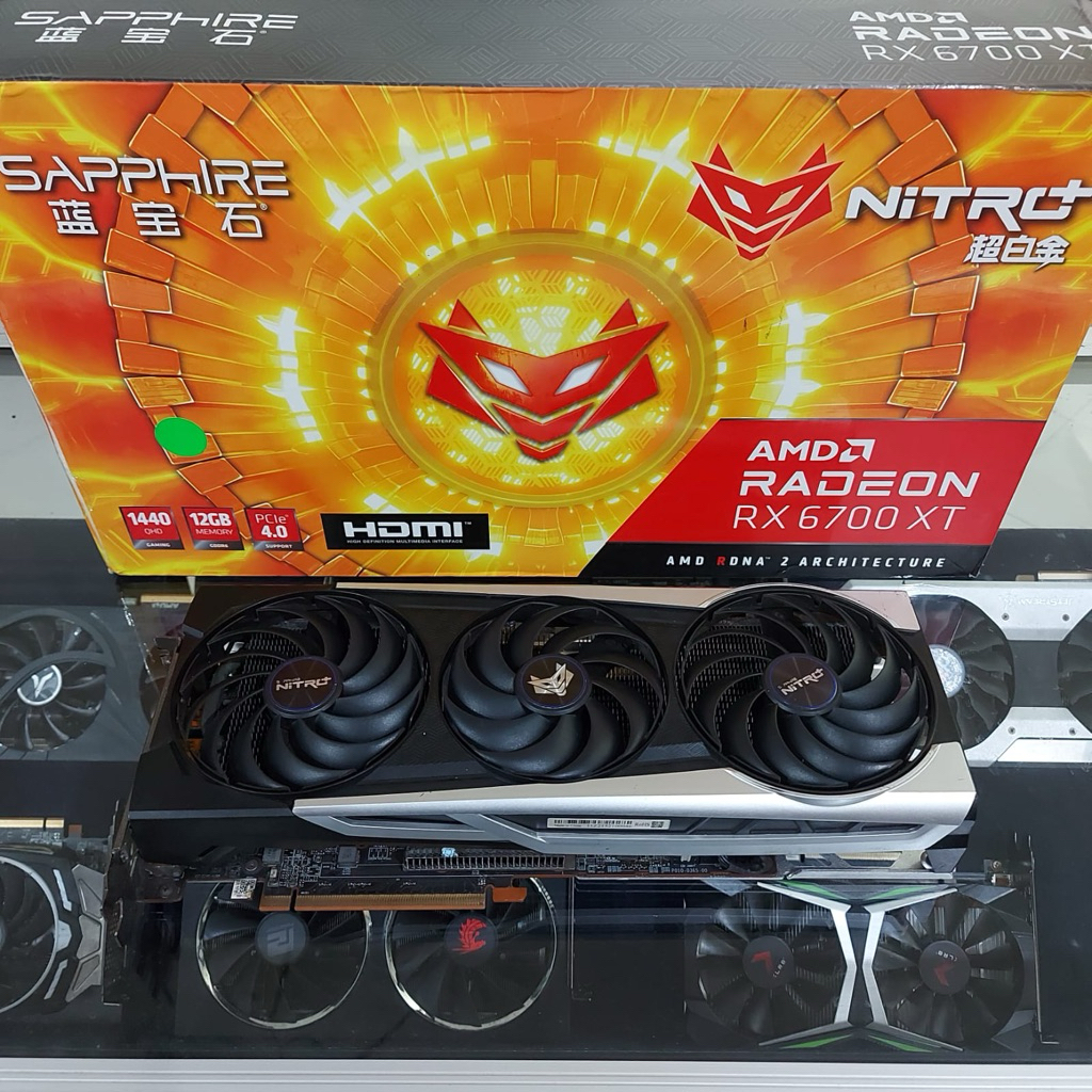 RX 6700 XT 12GB Sapphire Nitro Normal Lengkap Perform diatas 3070