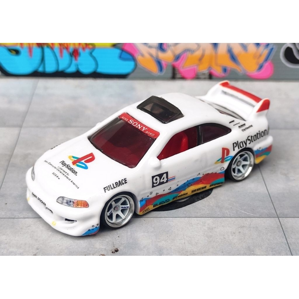 HOTWHEELS COSTUM HONDA CIVIC SI MODELING GENIO