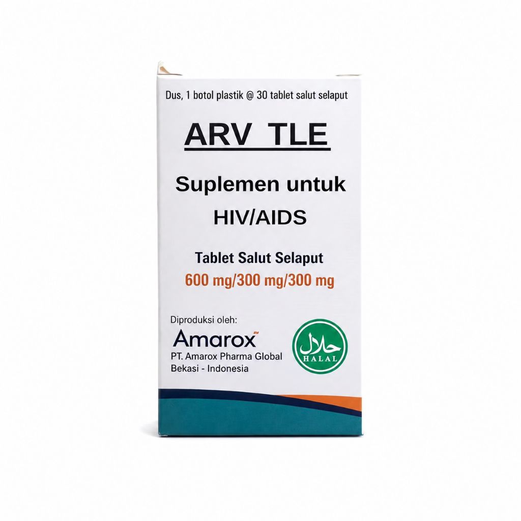 ARV TLE Suplemen untuk HIV/AIDS Isi 30 Tablet