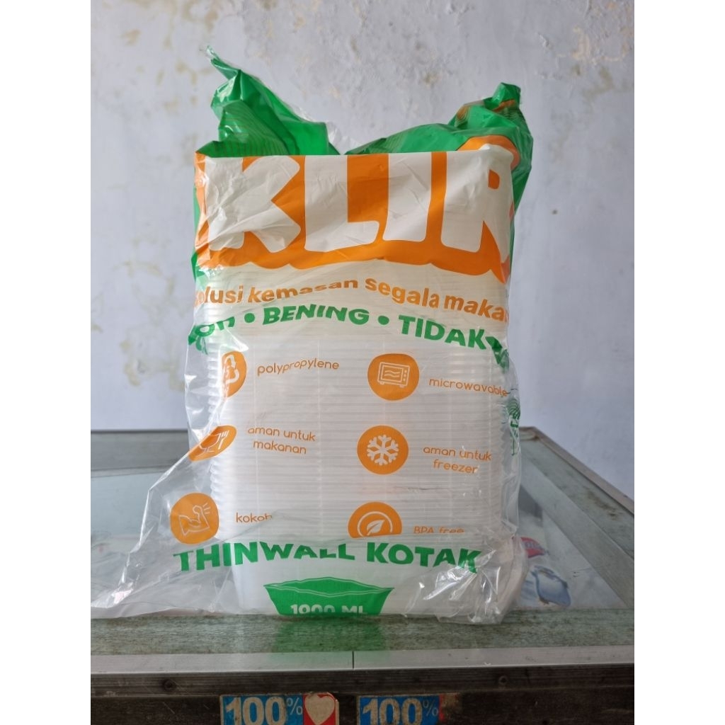 Thinwall klir 1000 ml