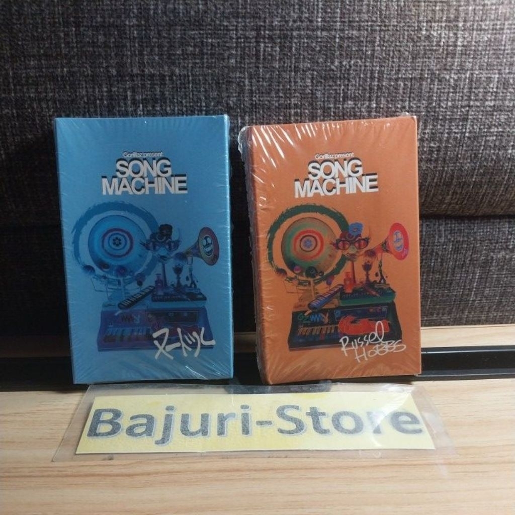 Kaset Pita "Gorillaz" "Gorilaz"/Album "Song Machine"/Made In Germany Parlophone/Original/Segel/Seale
