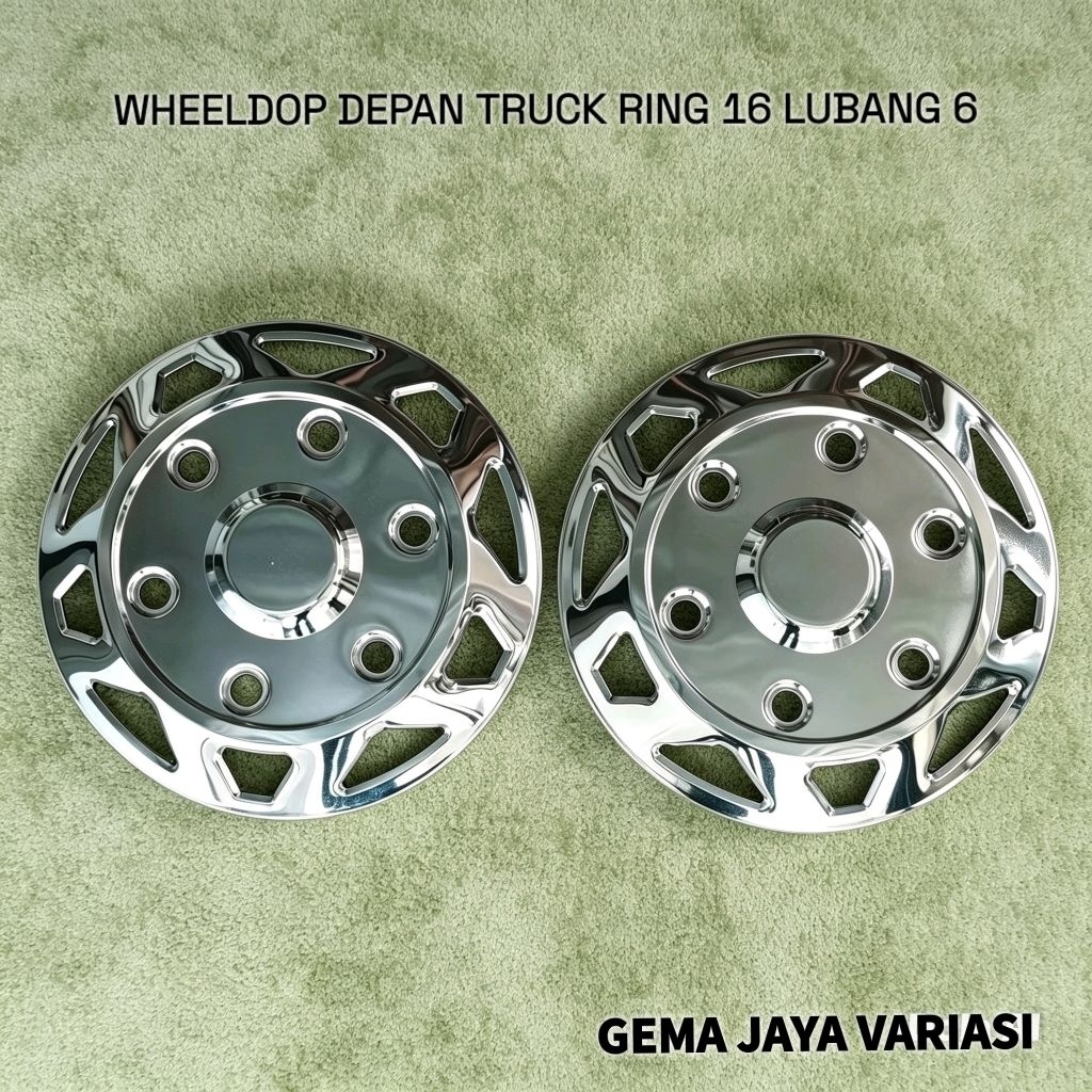 WHEELDOP DEPAN TRUCK RING 16 LUBANG BAUT 6