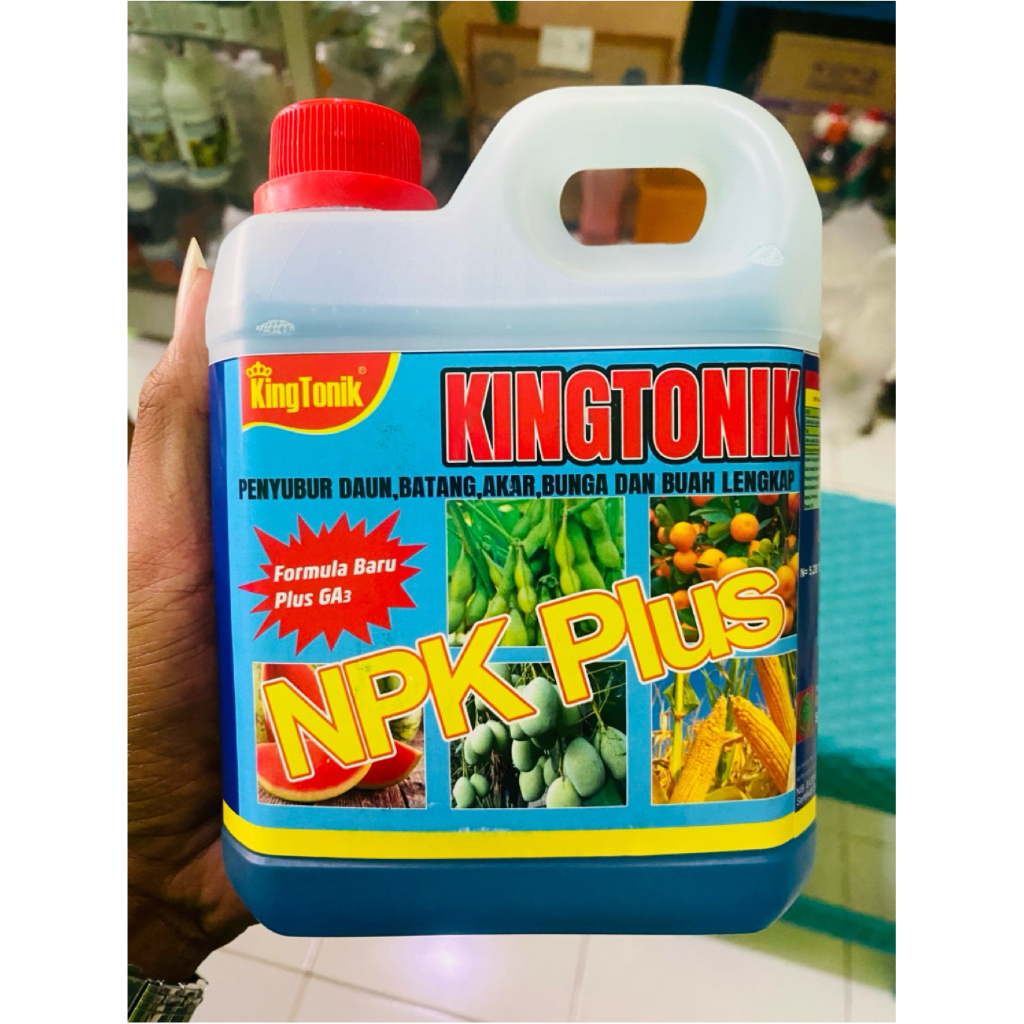 KINGTONIK NPK PLUS 1 Liter || pupuk daun npk plus lengkap