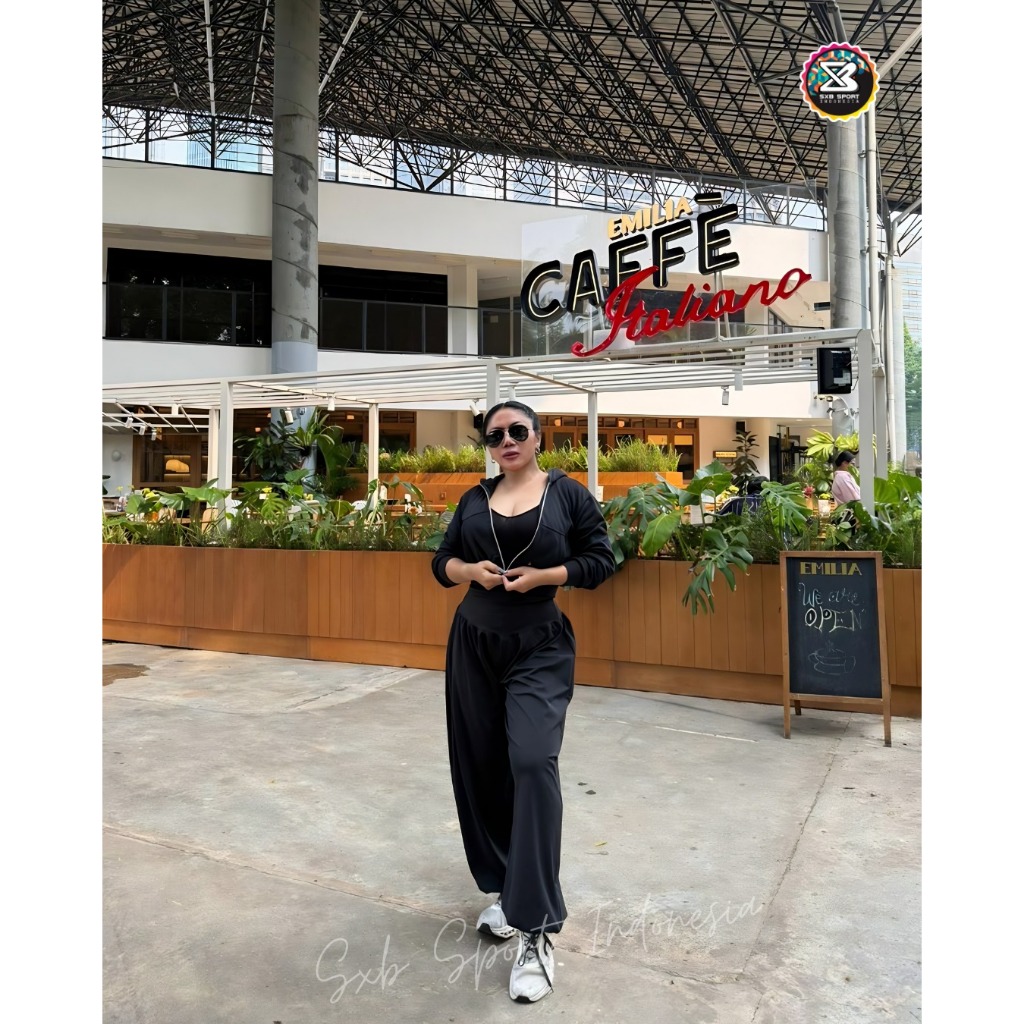 SXB SPORT JINY OH JINY BLACK SOLID JOGGER