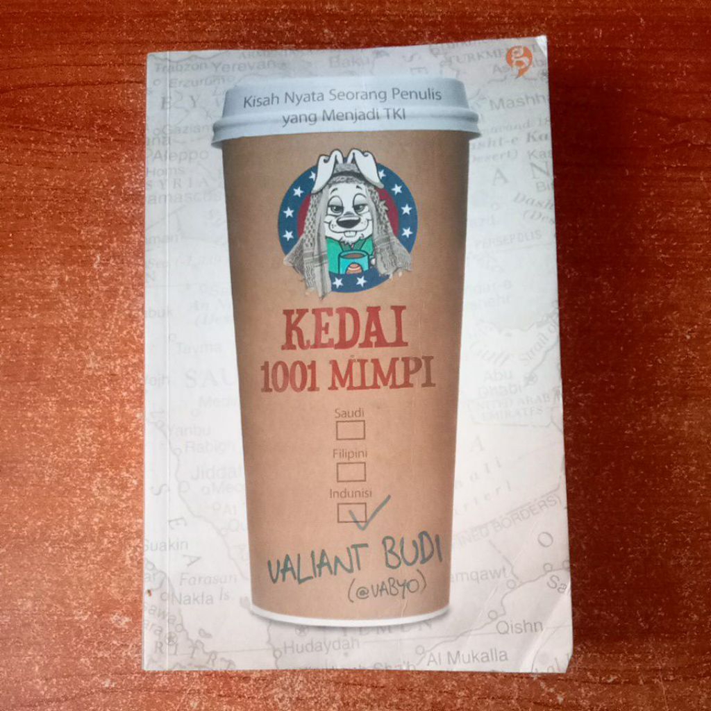 BUKU KEDAI 1001 MIMPI oleh VALIANT BUDI