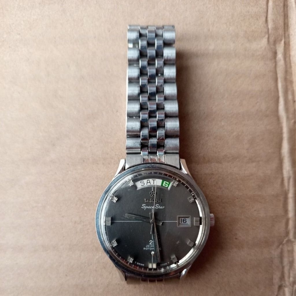 jam titoni space star otomatis original bekas