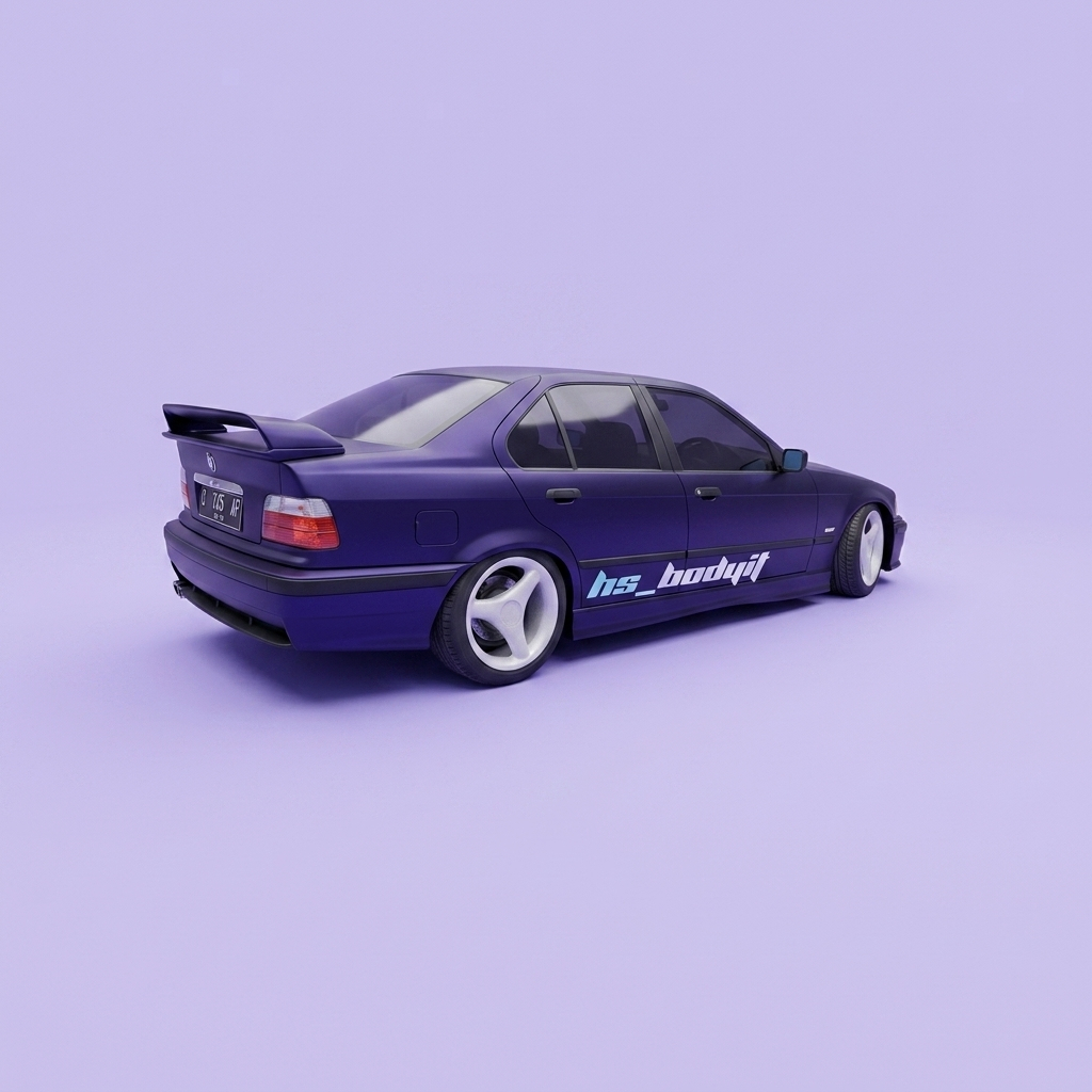 SPOILER BMW E36 WING SPOILER