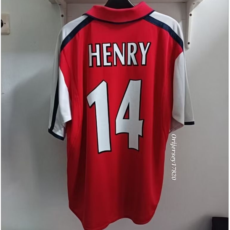 Original Jersey Arsenal 2000/2002 size M (53x73) - Henry #14
