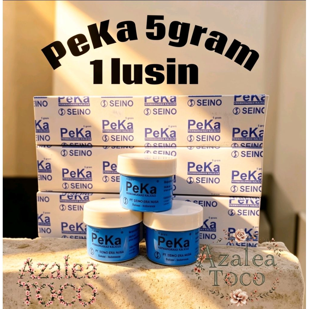 Serbuk PeKa Seino 5 gram 1 Box Isi 12pcs - Bubuk PK Obat Kulit Jamur, Cacar, Kutu air