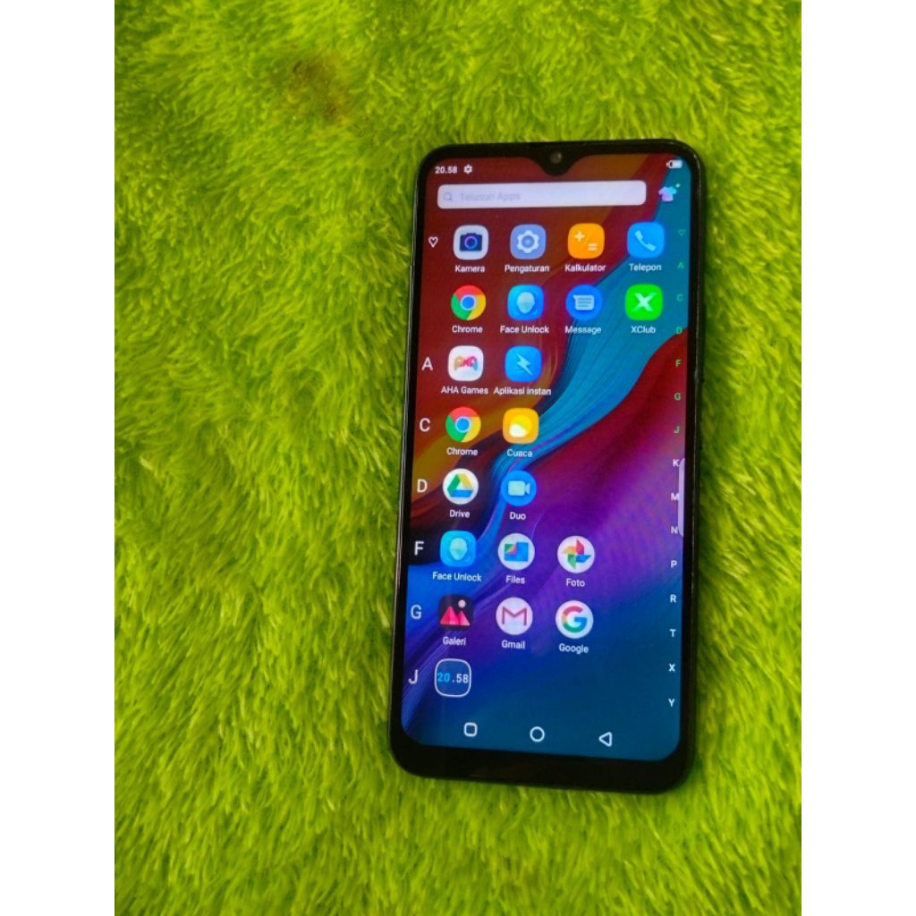 Di jual SANGAT MURAH HP Infinix note 8 RAM 4/64 Barang Bagus Kondisi Normal siap pakai
