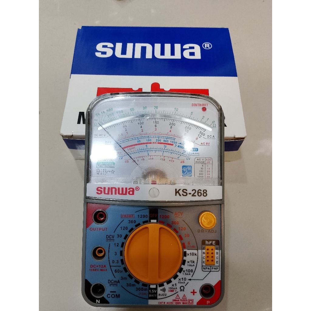 multitester analog sunwa ks 268