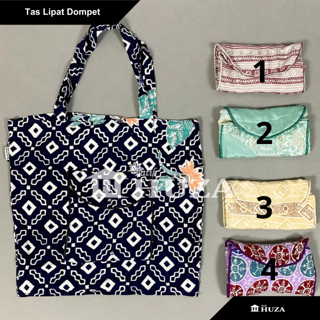 Batik Huza Tas Batik Tas Lipat Dompet