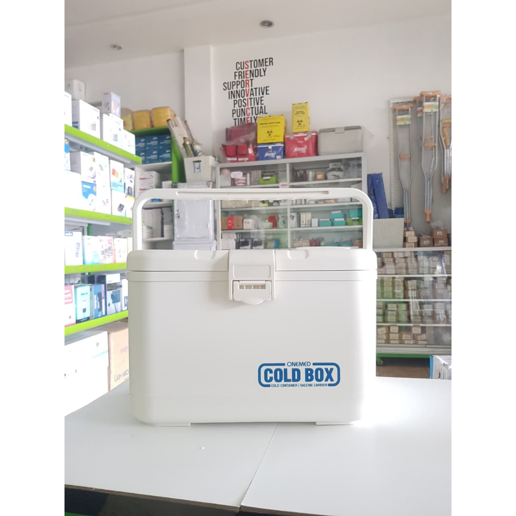 Onemed vaksin box 8 liter | Cooler box vaccine 8 liter