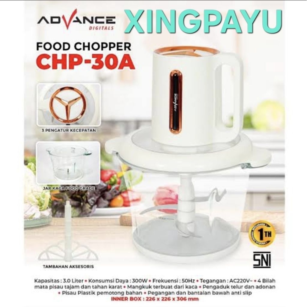 Blender Food Chopper Advance CHP 30A