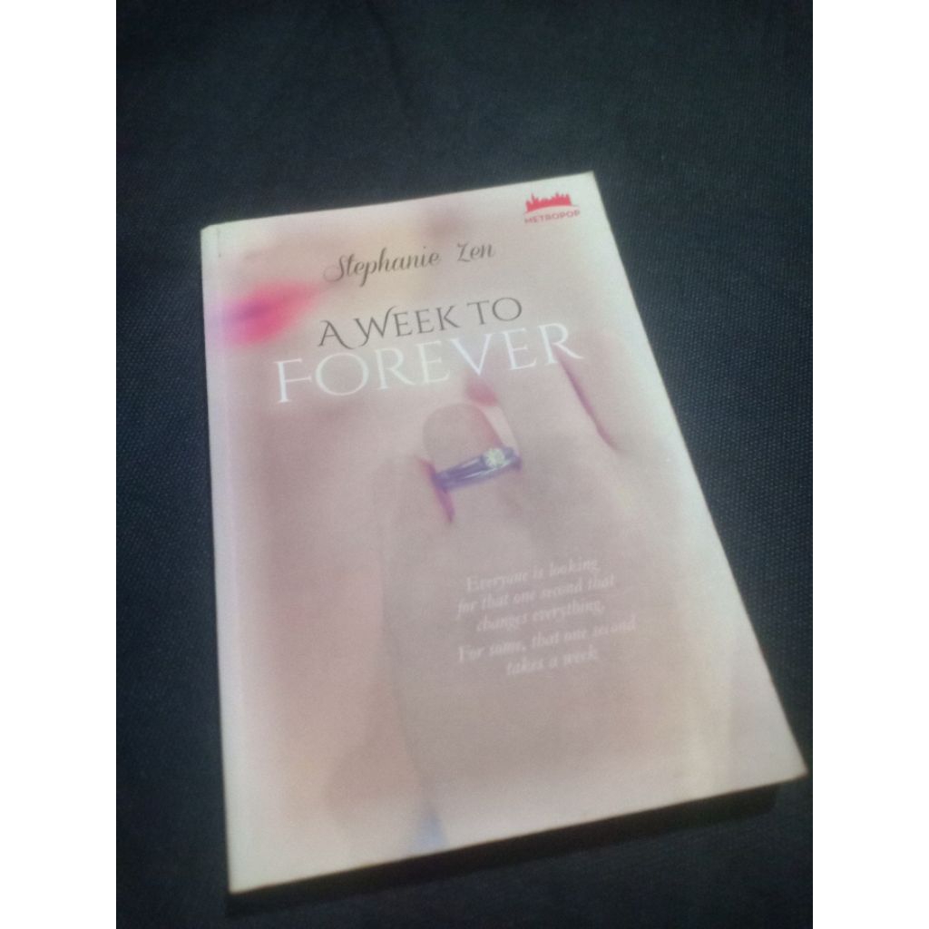 a week to forever a novel