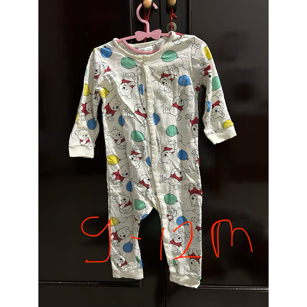 pl sleepsuit h&m pooh
